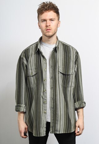 VINTAGE CORDUROY CORD SHIRT