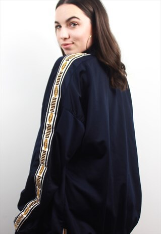 90'S RETRO SIDE TAPE RAVE TRACK JACKET