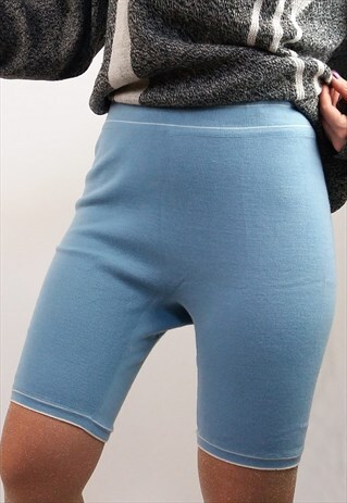 BLEYLE UNIQUE VINTAGE 70'S WOOL KNIT SHORTS