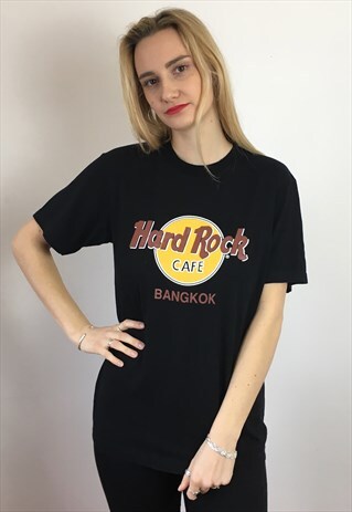 VINTAGE HARD ROCK CAFE BANGKOK T SHIRT UNISEX