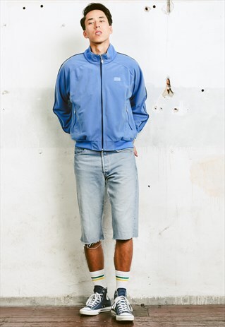 VINTAGE UMBRO VELVET TRACK JACKET