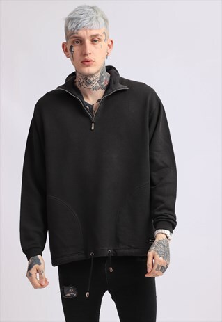 VINTAGE CHAMPION 1/4 ZIP SWEATSHIRT