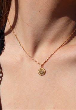 Sol Gold Medal Pendant