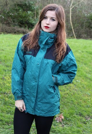 VINTAGE 90S USA COLUMBIA MAC JACKET - SMALL