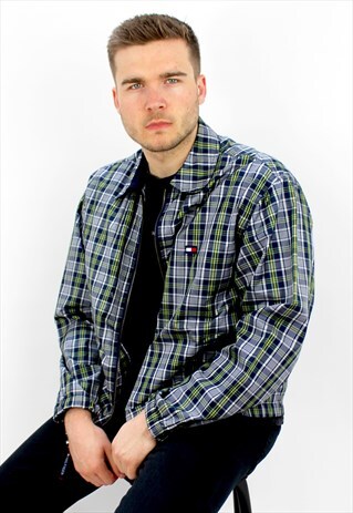 90'S RARE RETRO CHECKERED JACKET
