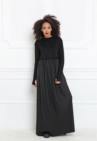 WINTER DRESS, WOMEN MAXI DRESS, KAFTAN DRESS, A3026