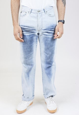 VINTAGE AMAZING JUST CAVALLI SPRAYED JEANS