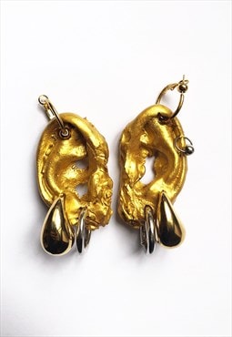Ear Gold Earrings