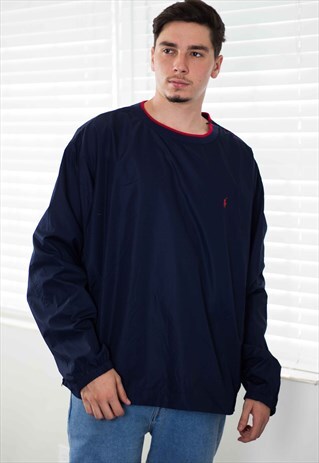 VINTAGE POLO RALPH LAUREN SWEATSHIRT JUMPER LOGO XXL 13.6