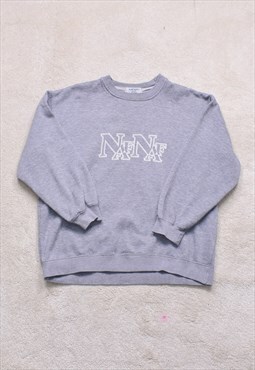 Womens Vintage 90s Naf Naf Embroidered Sweater