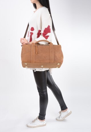 LEATHER DUFFLE