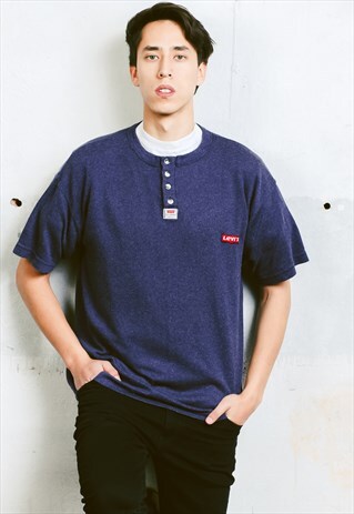 VINTAGE LEVIS HENLEY SHIRT