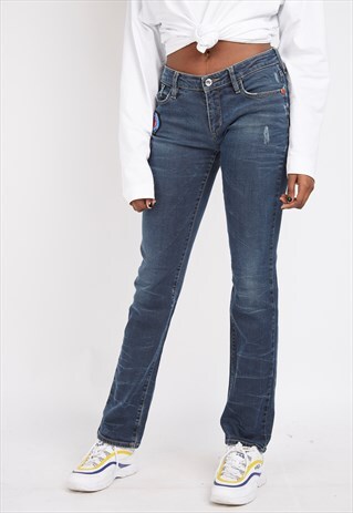 VINTAGE BLUE LOVE MOSCHINO JEANS