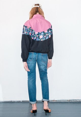 VINTAGE FLOWER PRINT JACKET