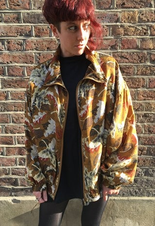 SILK BOMBER JACKET