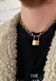 GOLDEN PADLOCK NECKLACE CHAIN