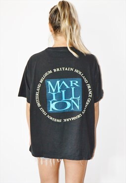 1991 MARILLION Holidays in Eden Vintage Rock Band T-shirt