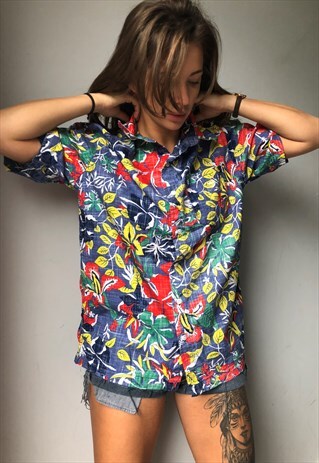 OVERSIZED RETRO 90S 80S VINTAGE UNISEX FESTIVAL SHIRT