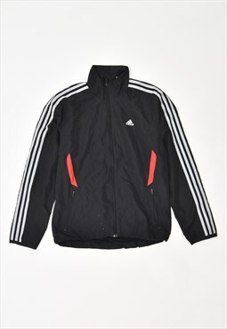 Vintage 90's Adidas Tracksuit Top Jacket Black