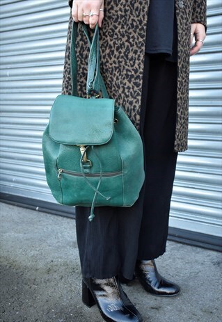 VINTAGE GREEN PRIVATE STOCK BY SHAFMASTER RUCKSACK/BACKPACK