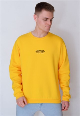 YELLOW LOCATION (NAVY) SWEATSHIRT