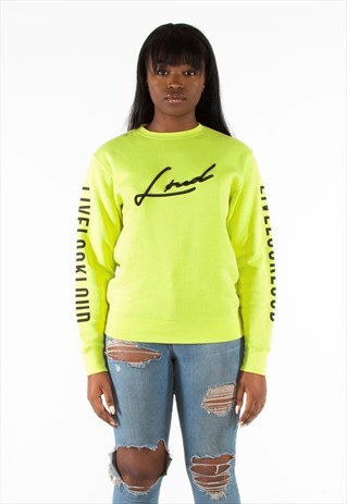 LOUD UNISEX LIME SWEATSHIRT