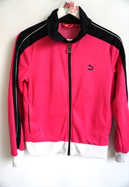 Vintage Puma Sweatshirt Jacket Track Top Windbreaker Run