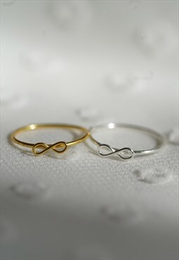 Infinity Sterling Silver Nose and Ear Piercing 10mm