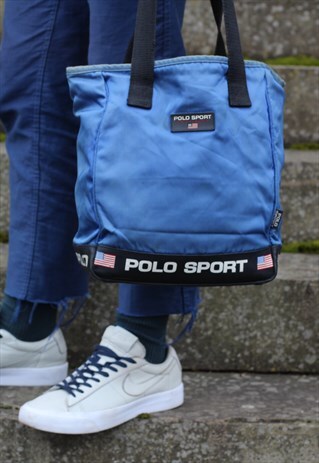 RARE VINTAGE 90S POLO SPORT RALPH LAUREN TOTE BAG