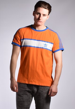 VINTAGE 1990S ADIDAS 3 STRIPE TEE