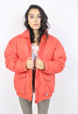 VINTAGE 90S RED PADDED JACKET