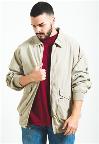 VINTAGE 80S NAUTICA HARRINGTON JACKET / S5618