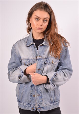VINTAGE JUST CAVALLI DENIM JACKET BLUE