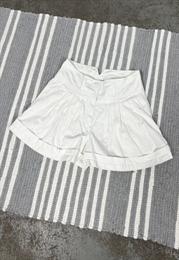 Burberry White Shorts