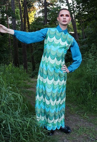 1970S MERMAN DRESS