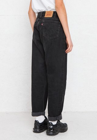 VINTAGE BLACK LEVI'S 560 FIT DENIM JEANS