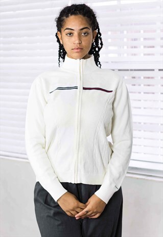 VINTAGE TOMMY HILFIGER FULL ZIPPED JACKET LOGO 90S XL 16.2