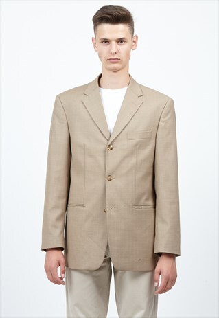VINTAGE BEIGE PAUL R SMITH BLAZER JACKET