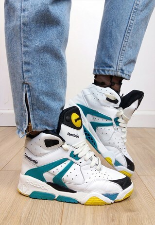 VINTAGE 90'S REEBOK 'THE PUMP' SXT TRAINERS / UK 3 - 3.5