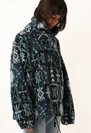 90S VINTAGE ITALIAN SACRAMENTO JUMPER FLEECE 15944