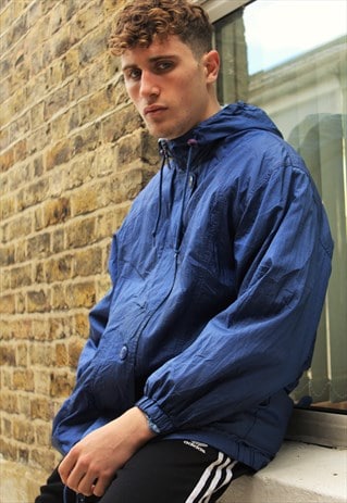 RETRO / 90'S / STARTER / BLUE WINDBREAKER