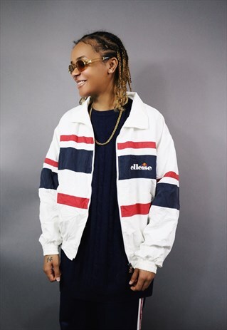 ELLESSE VINTAGE TRACKSUIT SPORTS TOP / ZIP UP