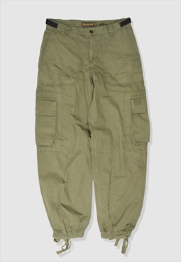 Vintage 90s Timberland Heavyweight Cargo Trousers in Khaki