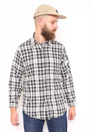VINTAGE LL BEAN CHECK SHIRT