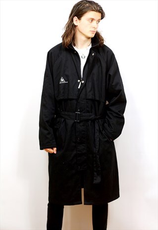 1980'S VINTAGE LE COQ SPORTIF 3/4 LENGTH TRENCH COAT
