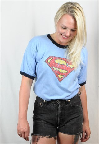 SUPERMAN RINGER T-SHIRT