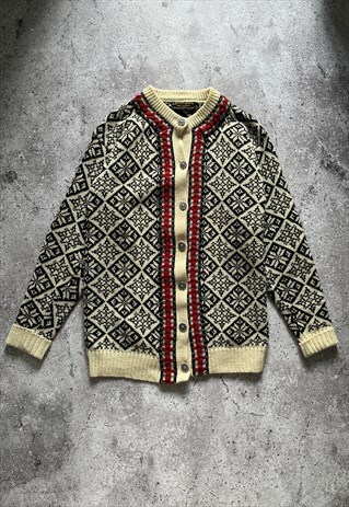 Vintage Norway Wool Knit Sweater Jumper