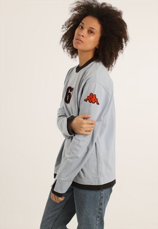 VINTAGE KAPPA APPLIQUE LOGO SWEATSHIRT