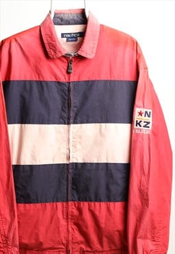 Vintage Nautica Windbreaker Harrington Colorblock Jacket L