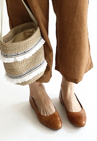 CLASSIC LEATHER PUMPS - BROWN